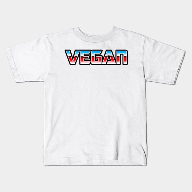 Veganbots Kids T-Shirt by nerdyveganshop